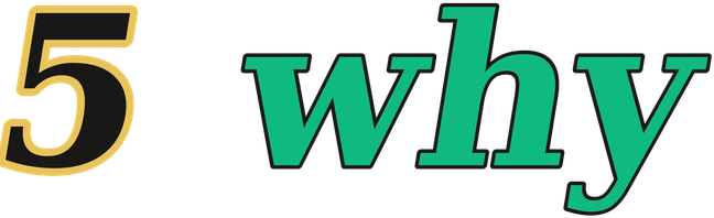 5 why logo